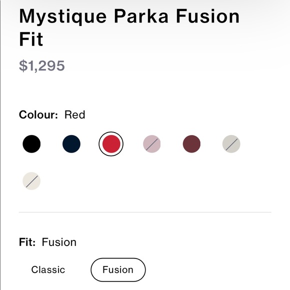 Canada Goose Mystique Parka Fusion Fit - Picture 2 of 2